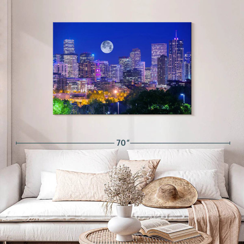 Nicci Moon Over Denver, H 30 po x l 45 po