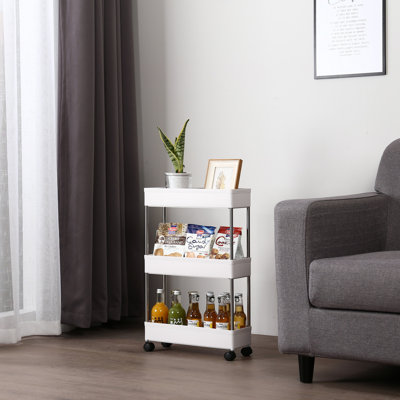 62cm H x 40.5cm W Utility Cart with Wheels