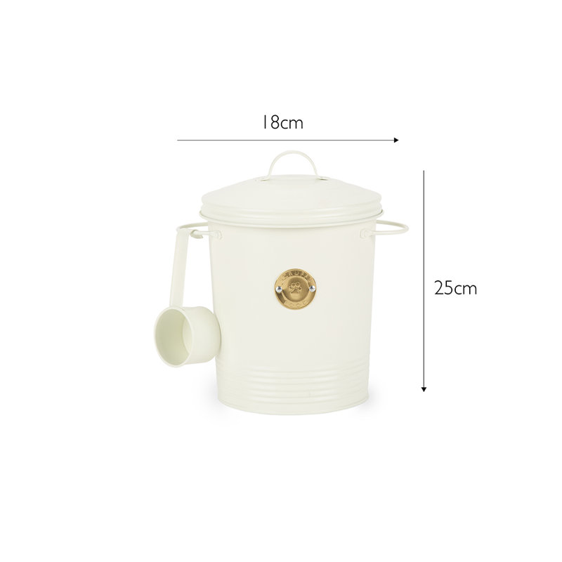Cream Food Storage Container