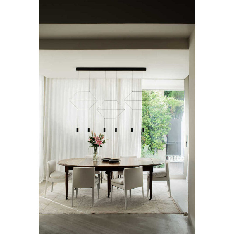 Washable Rug Bloom Natural, Rectangle 6'7" x 9'10", Beige