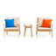Tareia 160cm Wide Patio Sofa