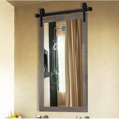 Neace Wood Flat Mirror