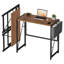Table pliante en forme de k Ironwood, bureau pliable, bureau d'ordinateur pliable, bureau personnel-130112381