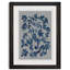 Indigo Fallen Leaves I - Peinture encadrée sur papier-828621908-828621911