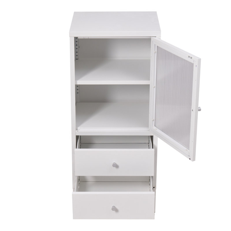 Steel Rectangle Accent Cabinet