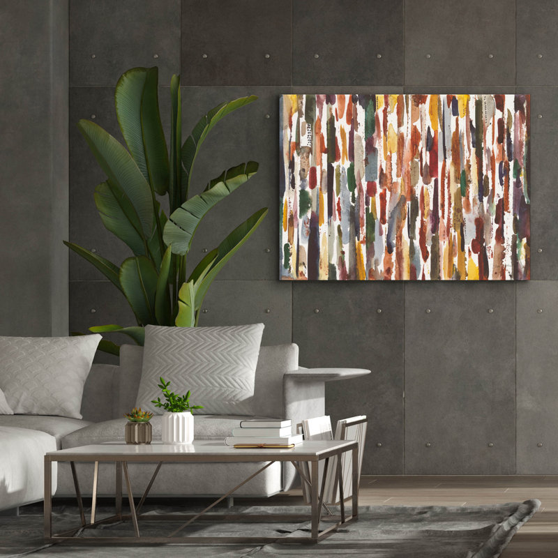 «Strata 1» par Cheryl Warrick, art mural, H 40 po x l 54 po