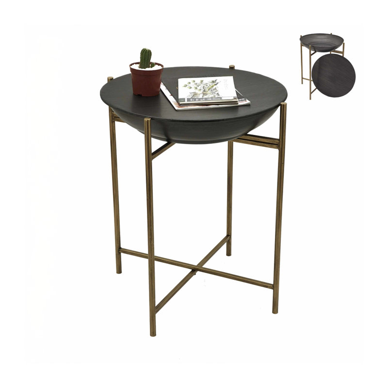 Aster Side Table with Storage