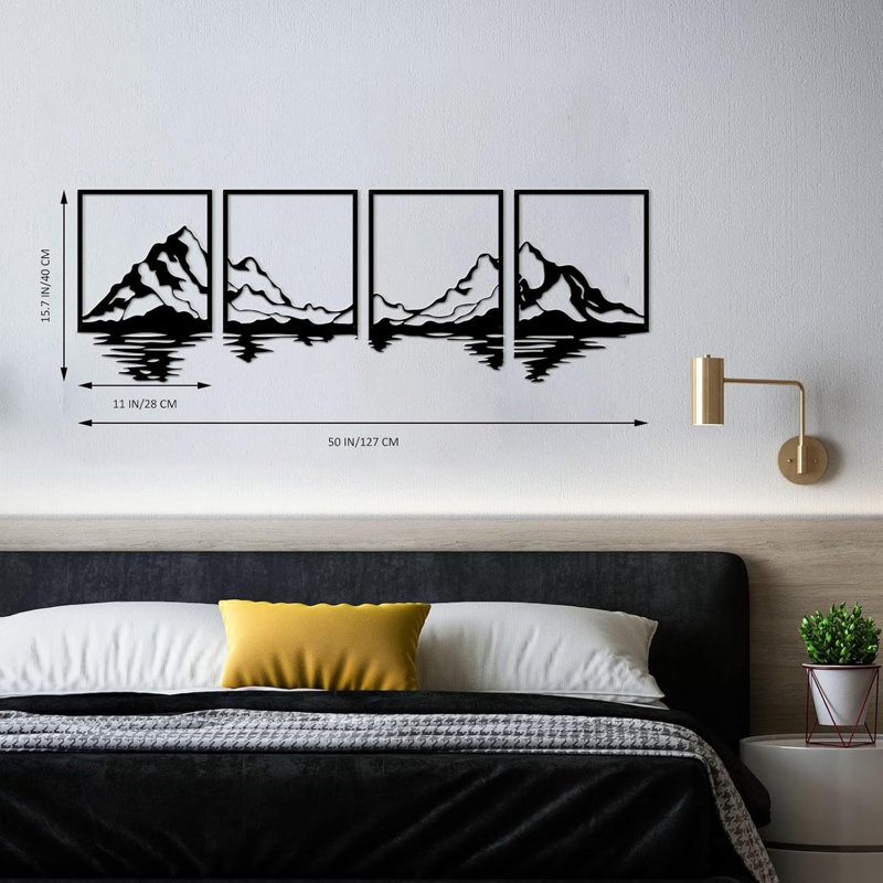 Large Mountain Wall Decoration