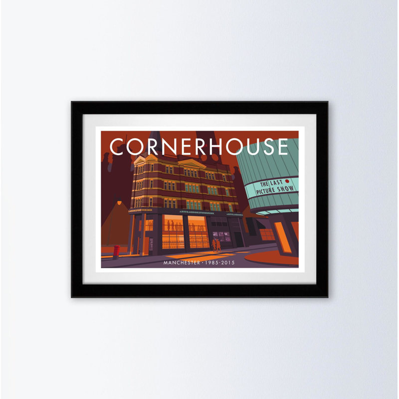 Stephen Millership - Print, 33.5cm H x 43.5cm W x 2.2cm D, Black