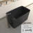 47" Freestanding Soaking Solid Surface Bathtub with Drain & Pipe-106764583