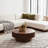 Timeshia Coffee Table, Modern Coffee Table, Wood Coffee Table, Round Coffee Table With Storage-106340848-111202278