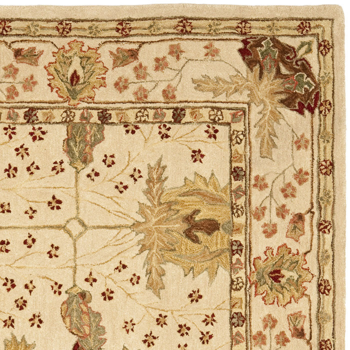 Tingley Hand Tufted Wool Pile Oriental Rug, Round 6'