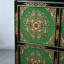 Commode vintage peinte à la main vieillie-129314081-129314082