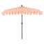 Parasol d'extérieur à rebord incliné 108 po Ellette Indie-2013133859-2013133861