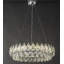 LED crystal Tiered Ring Chandelier