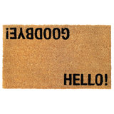 Tapis d'extérieur antidérapant Bullivant Hello Good Bye 30 po x 18 po