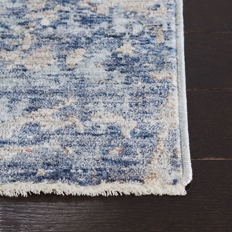 Bobo 600 Performance Abstract Rug, Runner 2' x 8'