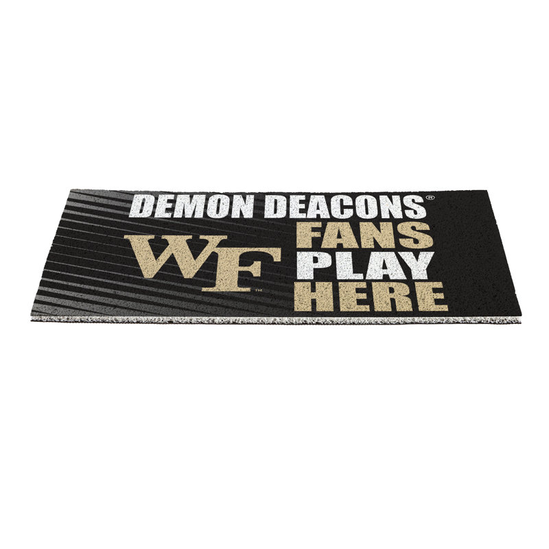 Tapis en PVC Wake Forest University, 28 po x 16 po