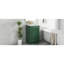 Évier de meuble-lavabo 18 po - armoire de rangement, tablette de porte, cuve intérieure réglable en céramique, conception charmante avec rangement intégré, style impressionnant-4789943