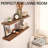 Solid Wood Floating Shelves For Wall - Handcrafted Rustic Black Shelves For Bathroom, Kitchen, Bedroom, Living Room - Includes Hidden Brackets For Easy Installation-249093287