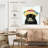Brampt Rabbit Wearing Sombrero-109357701