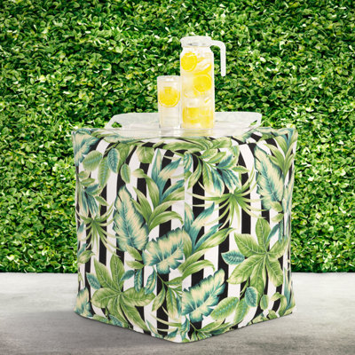 Estabrook Garden Path Pouf Ottoman