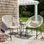Ensemble de 2 chaises d'extérieur en osier NUSA PATIO-1569988553
