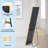 21''x64'' Rectangular Floor Standing Mirror With Stand – Aluminum Alloy Thin Frame, Wall Mountable, Hd Anti-explosion Glass, Bedroom/dressing Room Mirror-1525701059
