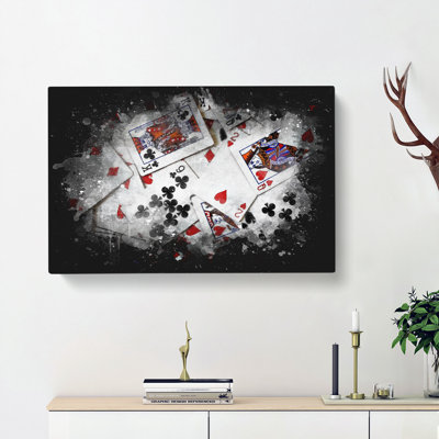Deck Of Cards - Wrapped Canvas Print