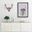 A Bunch of Pink Tulips - Picture Frame Painting Print-56739070-56739078