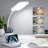 Desk Lamp With Wireless Charger, LED Desk Lamps For Home Office Eye-Caring CRI 90, 3 Colour Modes, Stepless Dimming Touch Table Lamp, Study Small White Lamp With Pen Holder For College Dorm