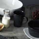Noritake Colorscapes Swirl 4-Piece Square Place Setting, Service for 1