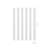 Premium White Cotton Acetate Filter Sticks, 3.8" x 0.3" Cylindrical Rods (Bulk Pack)