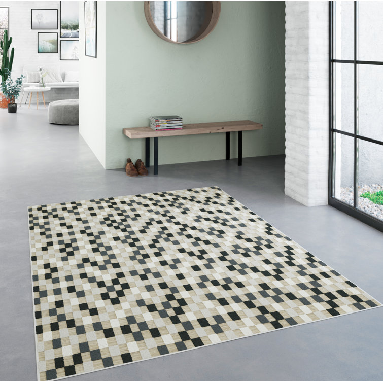Henriko Geometric 160cm X 230cm Area Rug