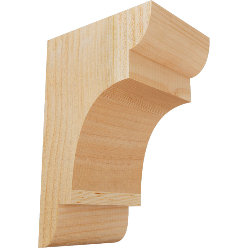 New Brighton Corbel, H 12 po x l 6 po x P 8 po, Sapin de Douglas, Sciage brut