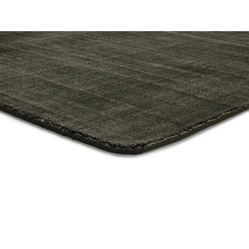 Aarian Solid Colour Hand Woven Area Rug, Rectangle 160 x 230cm