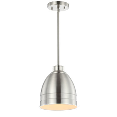 Beyarmudu 1 - Light Nickel Single Pendant