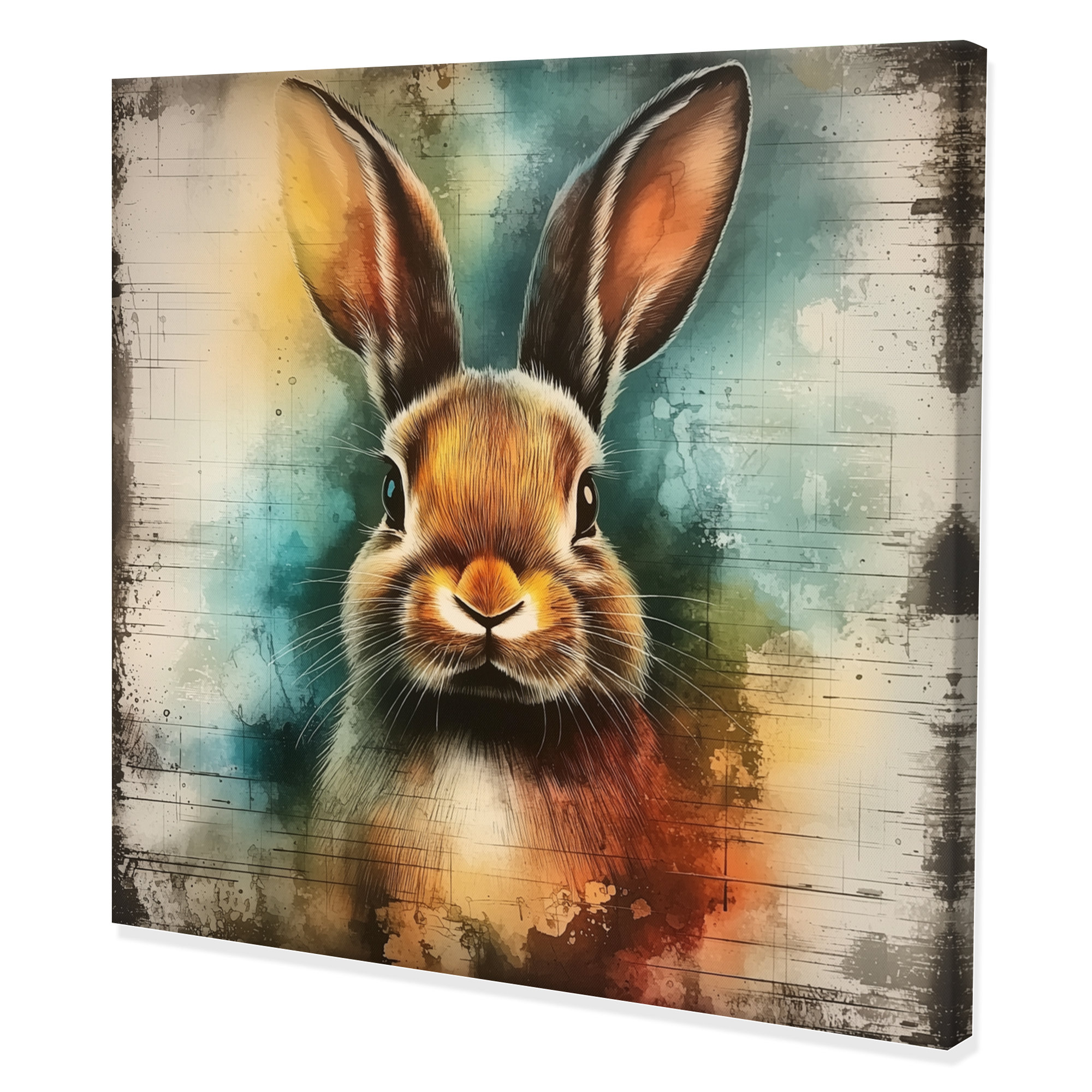 Dakota Fields Quick Rabbit Quick Thinking - Rabbit Wall Art Print | Wayfair