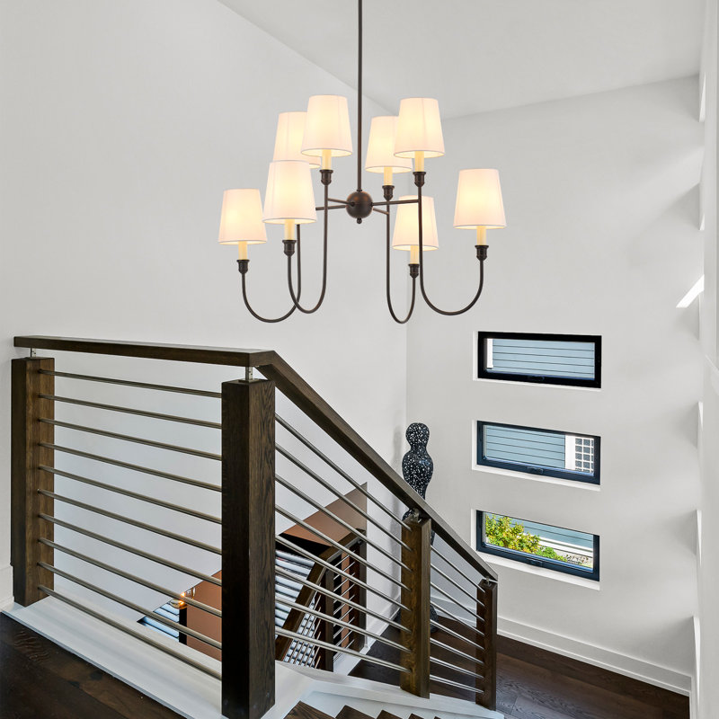 8 - Light Dimmable Classic / Traditional Chandelier