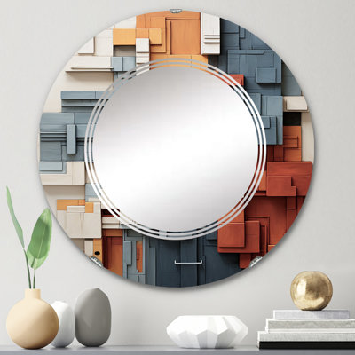 Monnerot - Miroir mural moderne rond