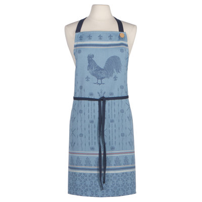 Tablier coq français en jacquard
