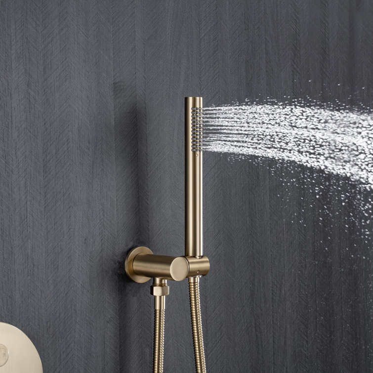 Ducha Exterior De Agua Caliente Y Fría Sined Shower Quartu Gunmetal con  Ofertas en Carrefour