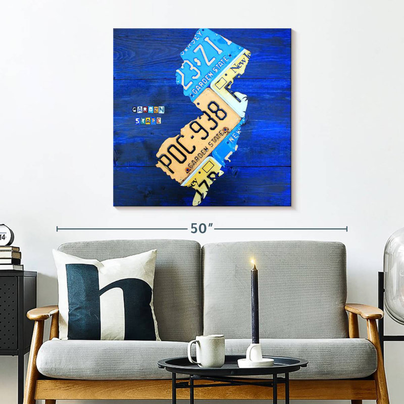 Aliaz New Jersey, 30" H x 30" W