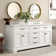 Currahee 72'' Free-standing Double Bathroom Vanity with Engineered Stone Vanity Top