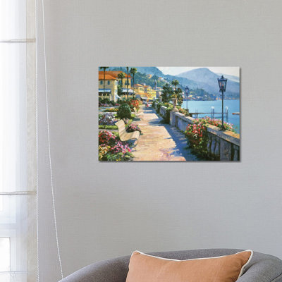 Bellagio Promenade- Gallery-Wrapped Canvas Giclée