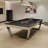 Minimalist Solid Wood 9'Pool Table-130161150
