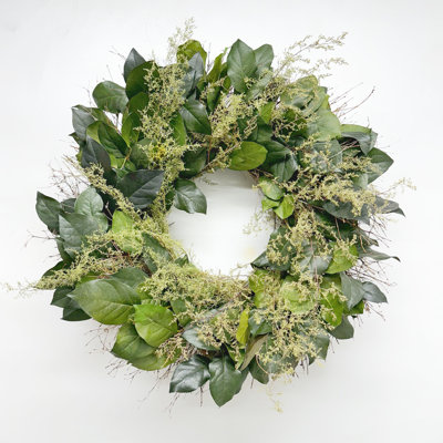 Preserved Basil leaves and Sweet Annie Wreath