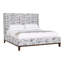 Michael Weiss Upholstered Wingback Bed-767421967-767422009