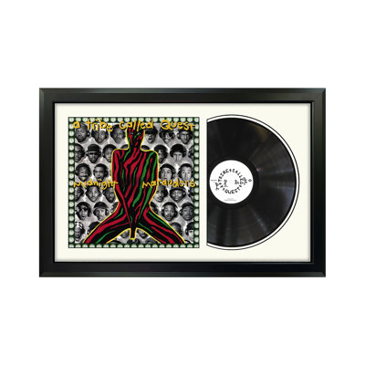 A Tribe Called Quest "Midnight Marauders" Framed Record with Black Mat