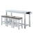 3 - Person Four Leg Dining Set-67072647